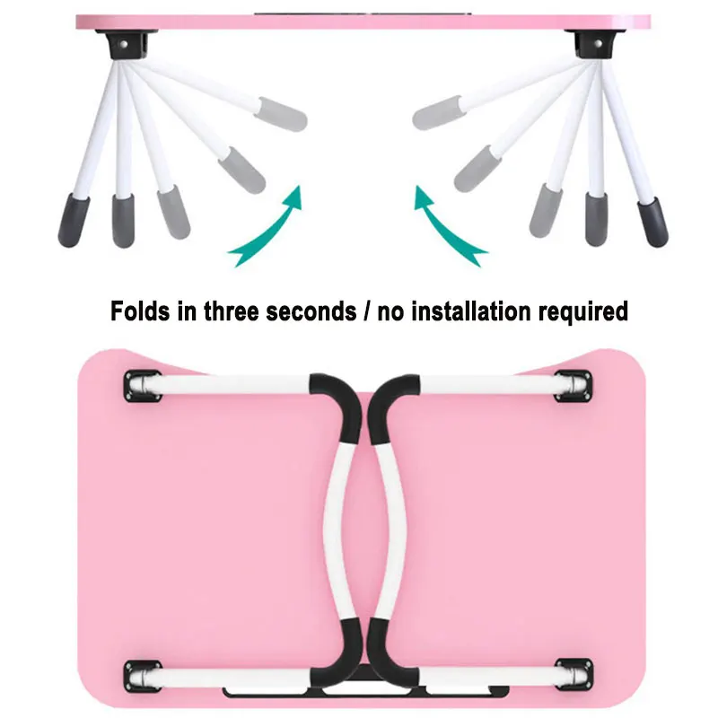 Laptop Table Bed Desk Foldable Table Study Table