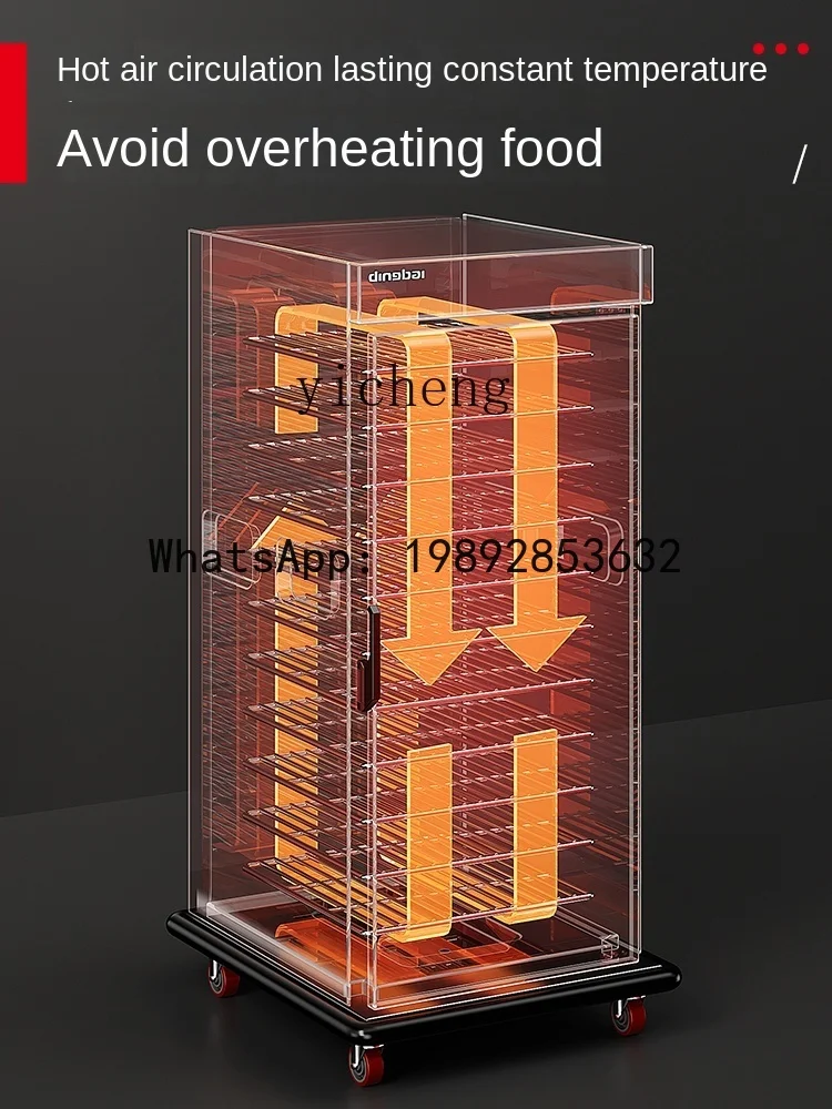 S1  Insulated Dining Car Mobile Banquet Hall Canteen Nursing Home Multi-Layer Commercial Food Delivery Van