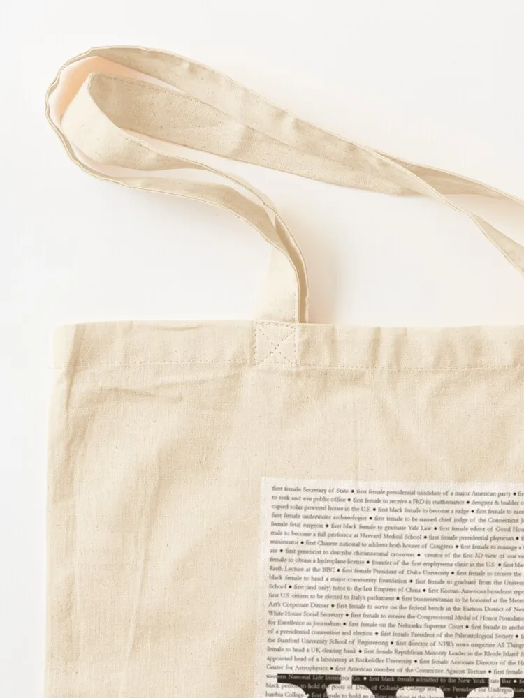 Wellesley College Firsts Tote Bag university shopper bag shopper bag women canvas Gift bags Gift