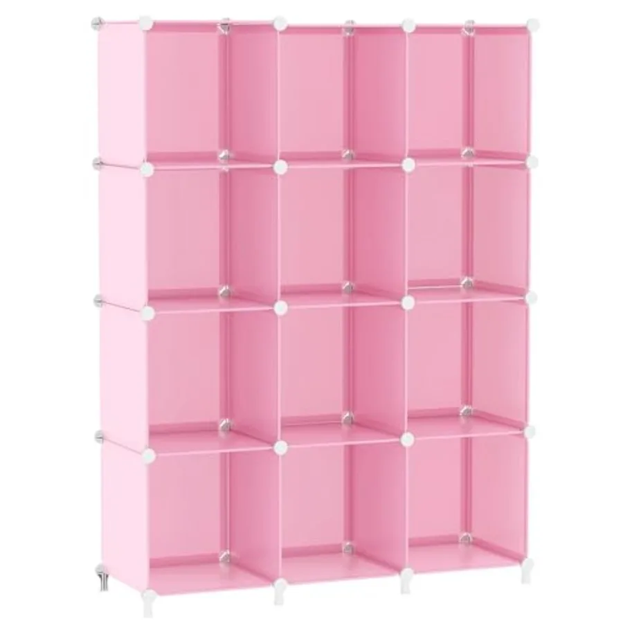 

Cube Storage Organizer Protable Closet Organizers and Storage for DIY Stackable 12 Cube Storage Shelves Clothes Organizer for B