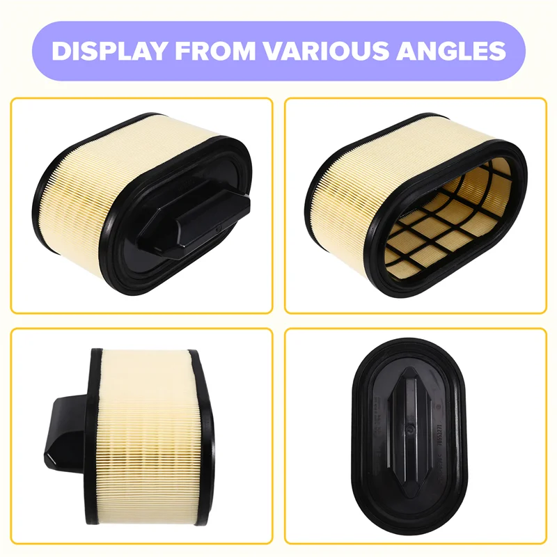 

Car Engine Air Filter 1 Pair For MASERATI QUATTROPORTE/LEVANTE GHIBLI III 670001545 70553271 Accessory