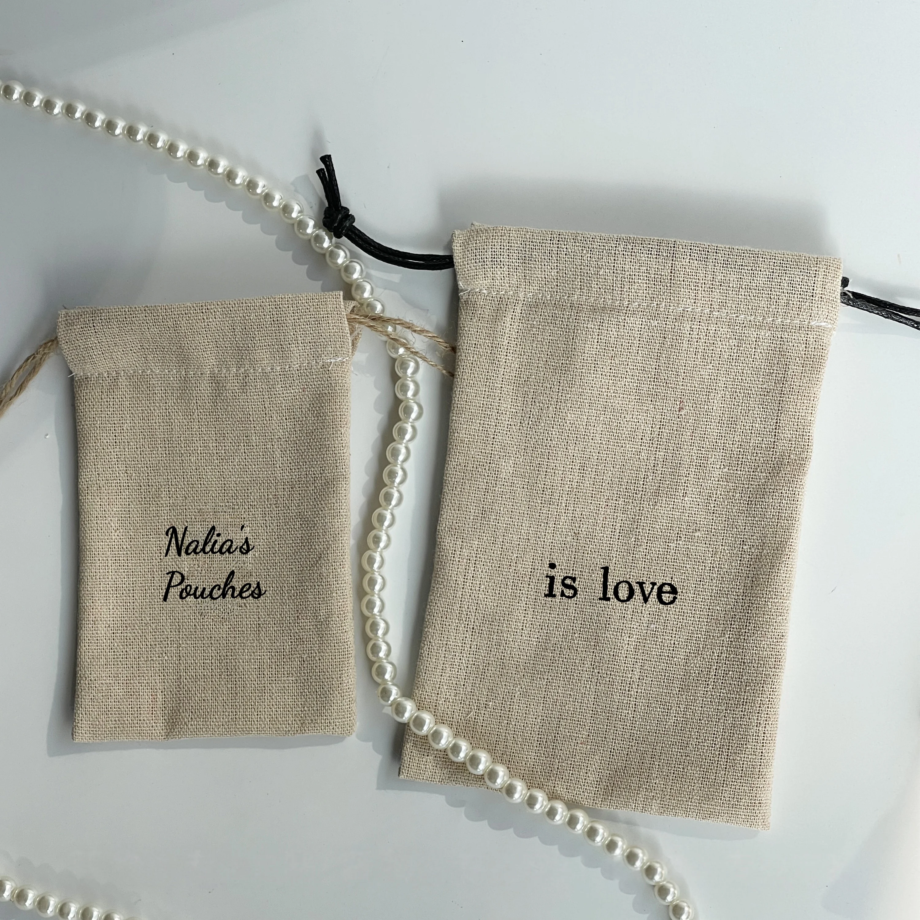 Custom Linen Drawstring Bags w - Linen Bag Bulk 评论和价格