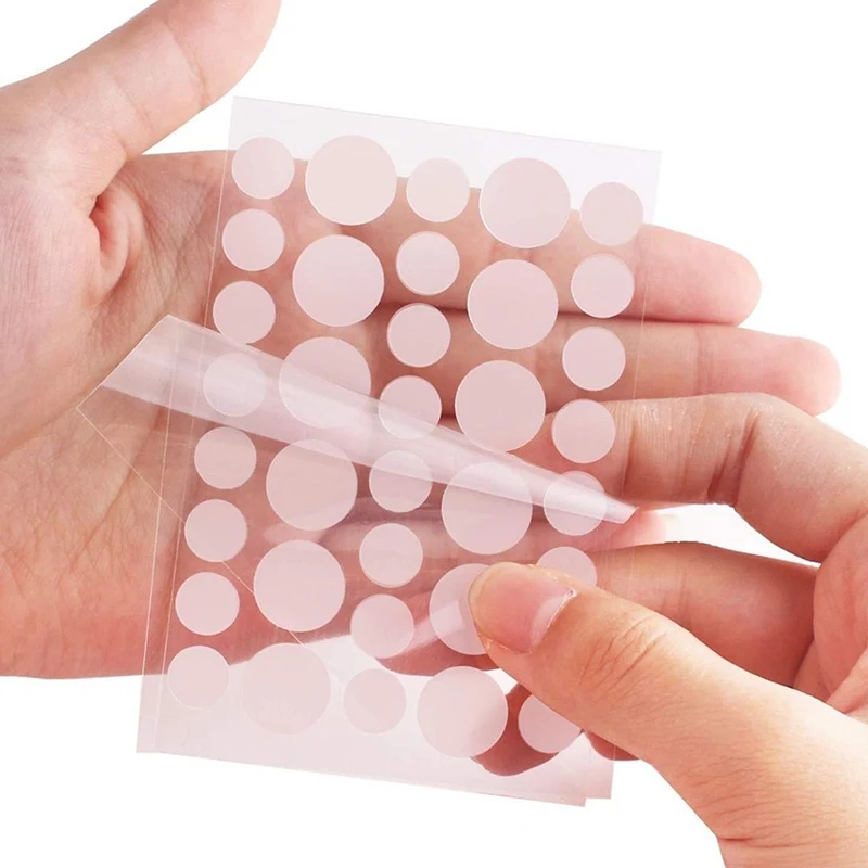 36pcs/180pcs Round Transparent Acne Patch Skincare Sticker Makeup Tool - Image 5