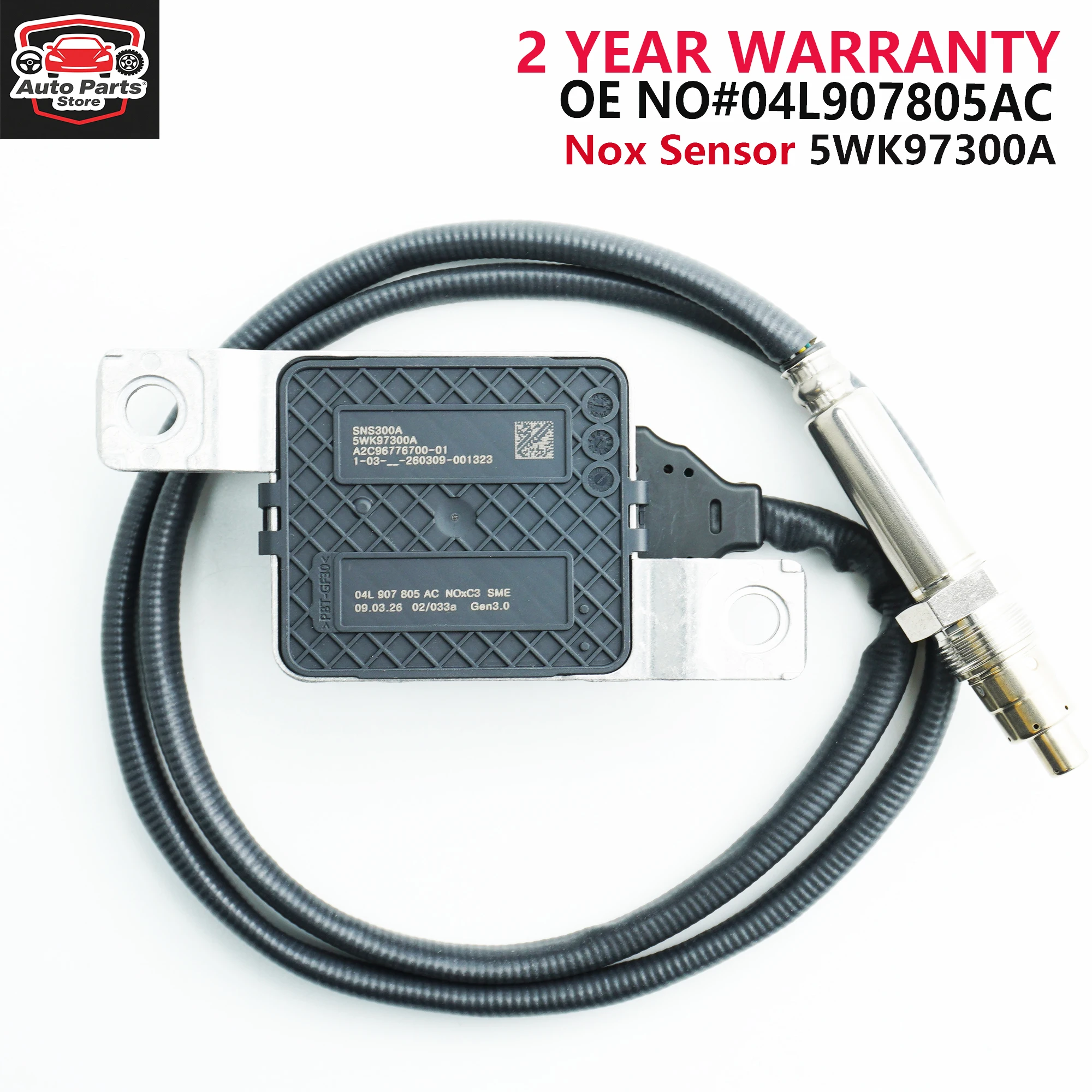 

Датчик кислорода и оксидов азота 04L907805AC 5WK97300A точно подходит для Volkswagen Audi