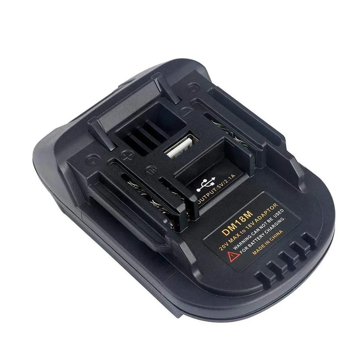 

Battery Adapter Converter for Dewalt, DCB200, DCB205, 20V Max Battery, Milwaukee to 18V Battery for Makita Bl1830 Bl1850