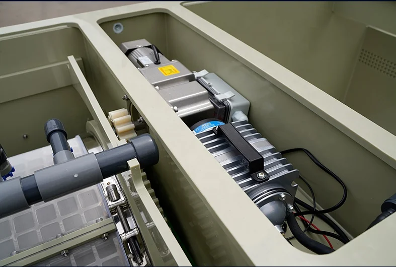 نظام الترشيح التلقائي لترشيح مشهد مياه البركة والطبول معدات تربية حمام السباحة المناظر الطبيعية لبركة الأسماك كوي