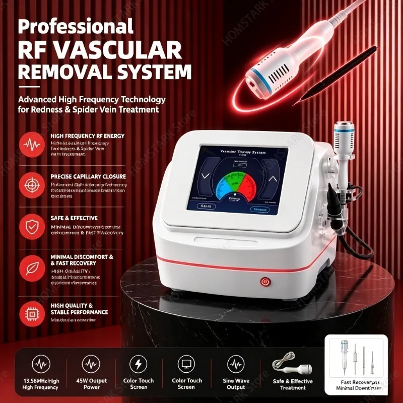 Professional RF Skin Cooling Ice Hammer, Salon Facial Beauty Device, Skin Smoothing & Skin Rejuvenation Equipment