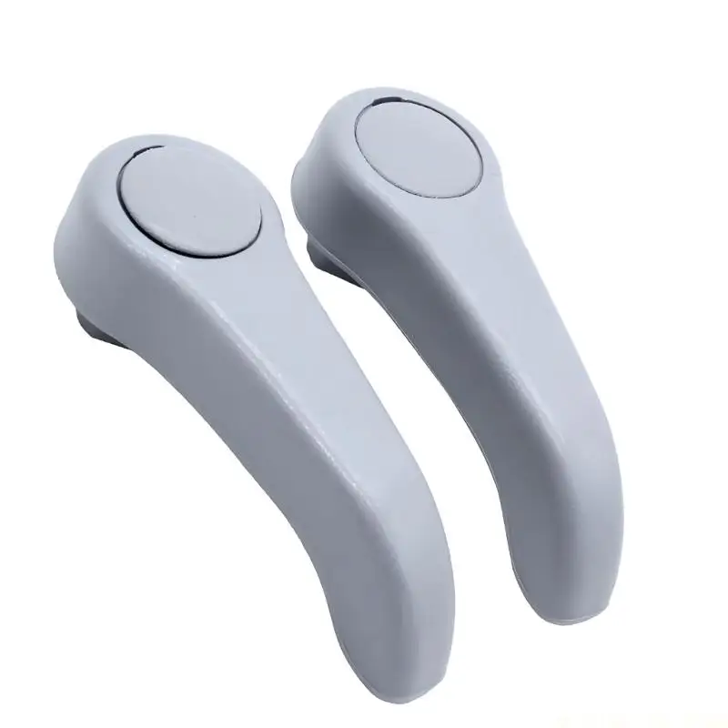 J0MA Vehicle Cabin Replacement Handle Pair with Rounded Plastic Ends
