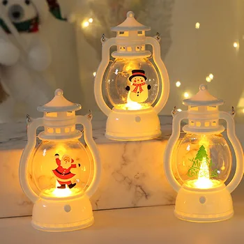 LED Christmas Santa Snowman Christmas Lanterns 1