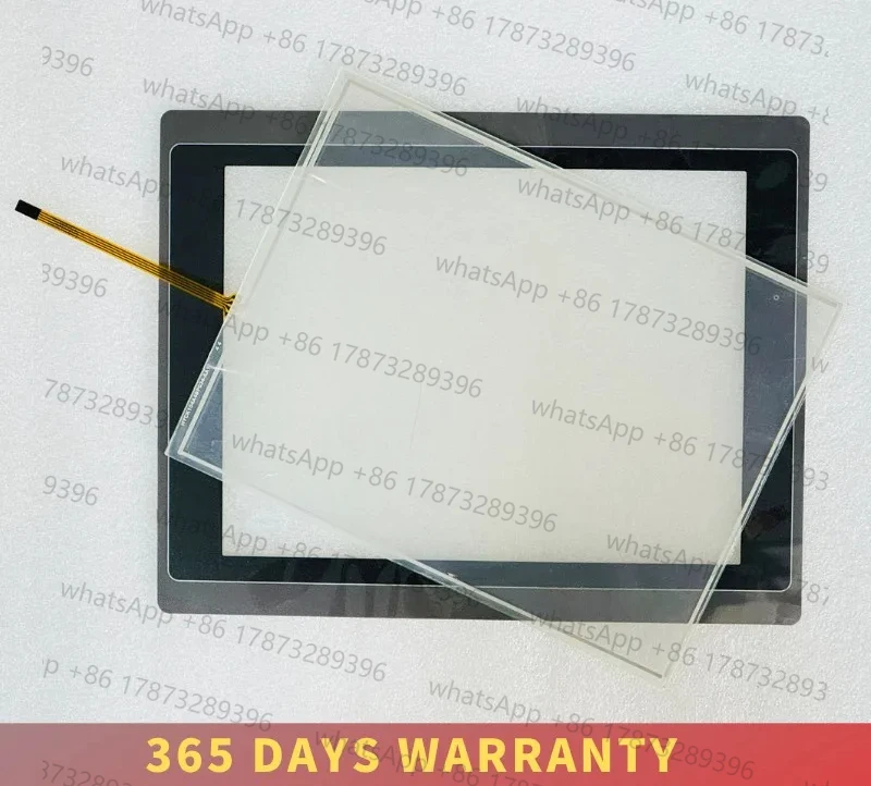

Touch Screen Panel Glass Digitizer for PV104-TNT PL104-TST PL104-VST3A PT2104-51ST with Front Overlay Protective Film