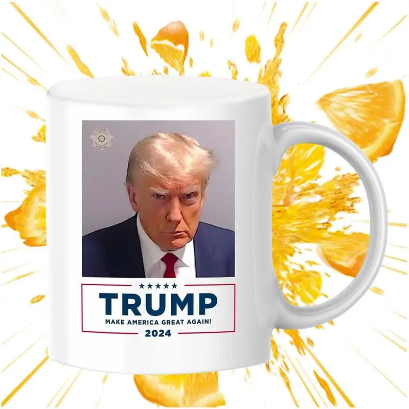 Coffee Mug Shot Cup Inmate Election Coffee Cup With Funny Mug Photo Comfortable And Scratch Resistant Coffee Cup With Inmate