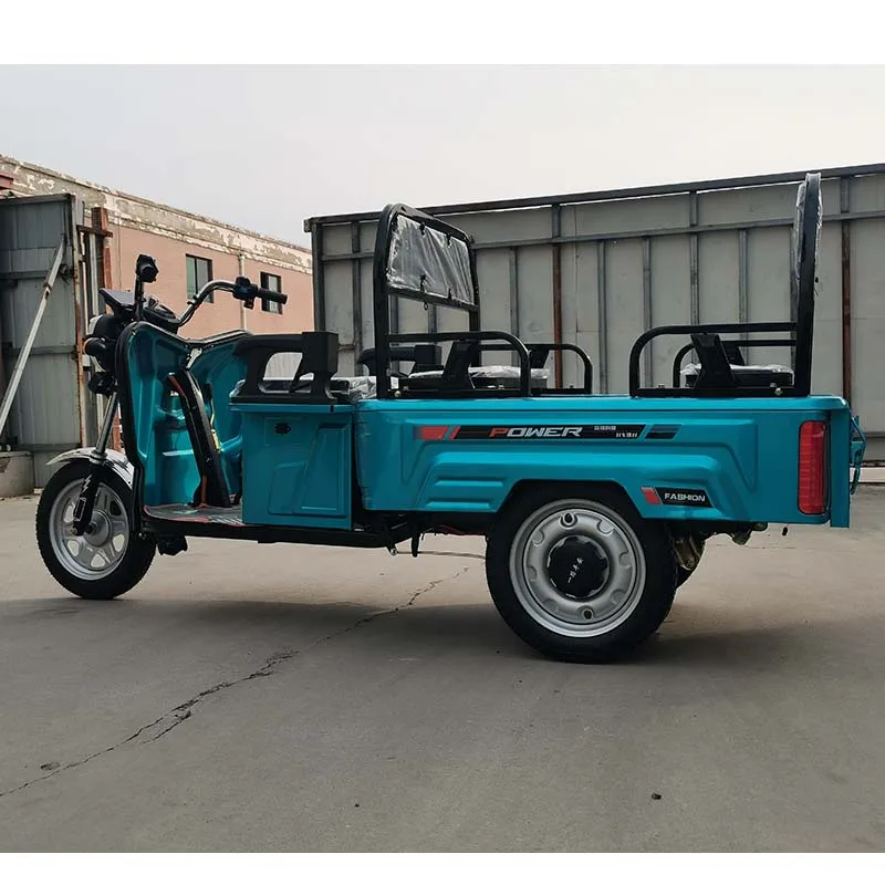 

Fashion electric transport freight tricycle suitable for adult electric tricycle 500W new model cheap