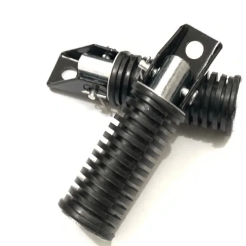 

Universal 1 Pair Motorcycle Foot Pegs Foldable Footrest Anti Skid Surface Foot Pedal Pads Motorcycle Parts Accessories