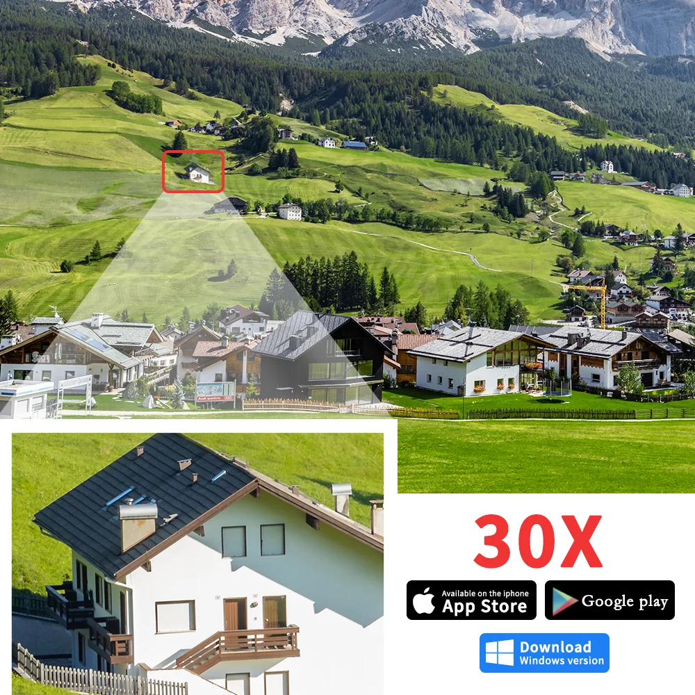 Kamera IP 8MP 4K Luar Ruangan PTZ 30X Zoom Optik CCTV Onvif H.265 Dome POE Deteksi Kendaraan Kamera Keamanan Kompatibel Hikvision