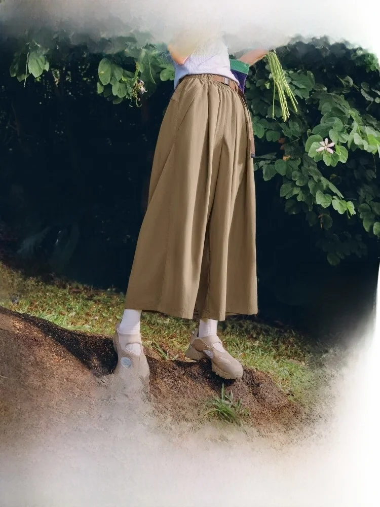 

Loose Wide Leg Pants Women's Summer New Functional Mountain Series Woven Qui Dry Commute Sun Protection Water Repellent Ski...