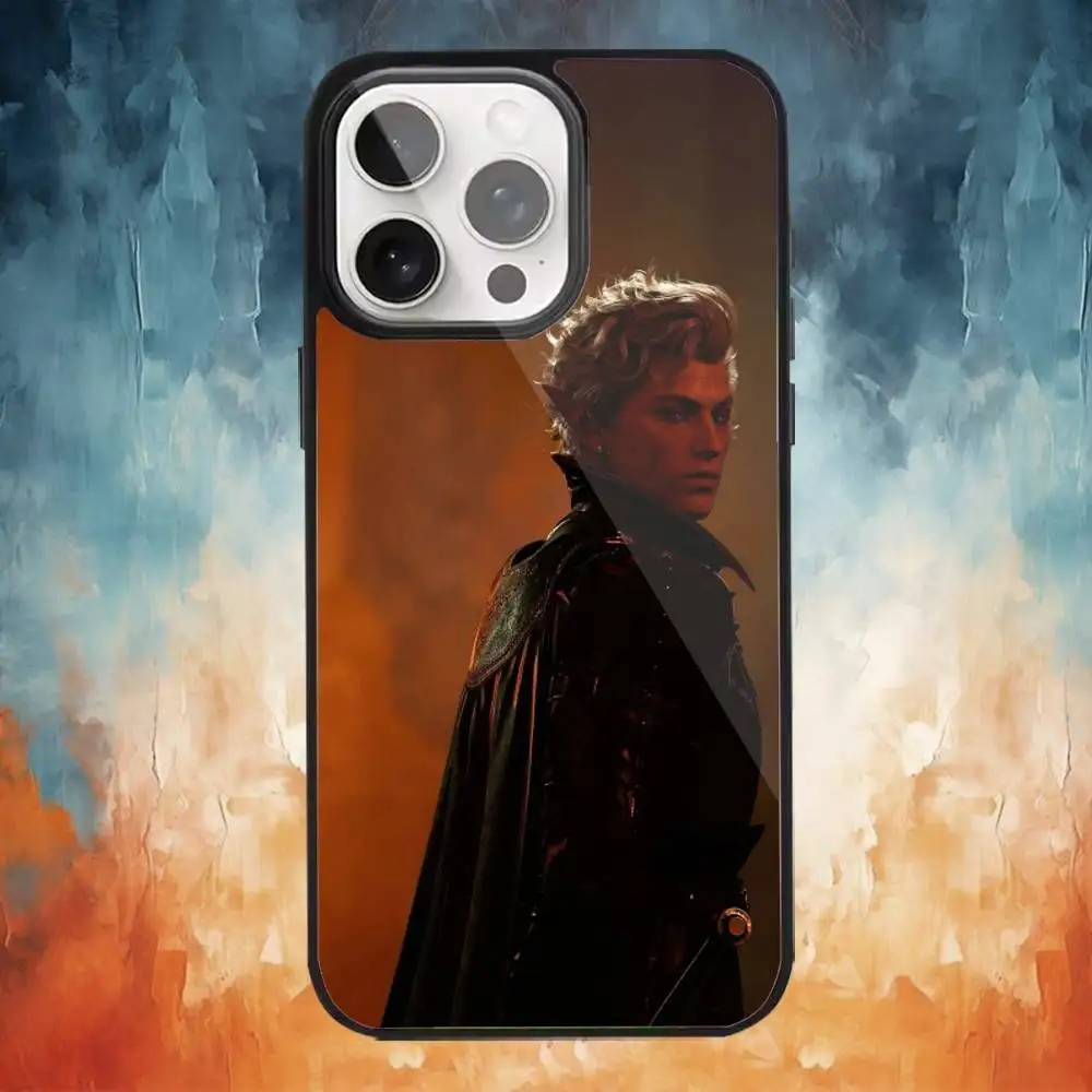 Funda de teléfono Astarion B-BaldursS Game para iPhone17,16,15,14,13,12,11 Plus,Pro Max, carga inalámbrica magnética Magsafe