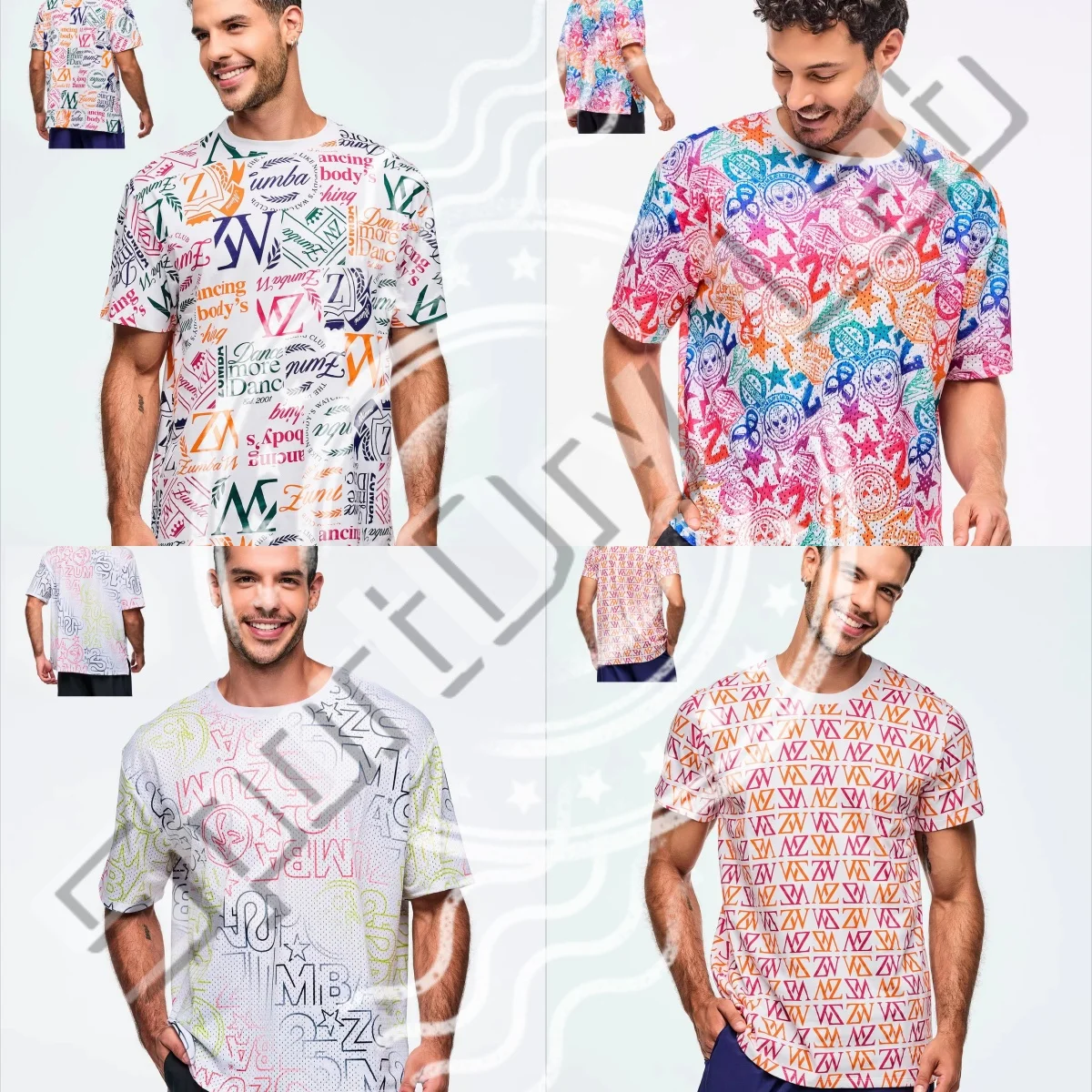Yoga Fitness Group - 新しいフィットネスダンスウェアフィットネスヨガスポーツグループダンスメッシュストレッチ半袖Tシャツ2026夏の新しいスポーツTシャツ