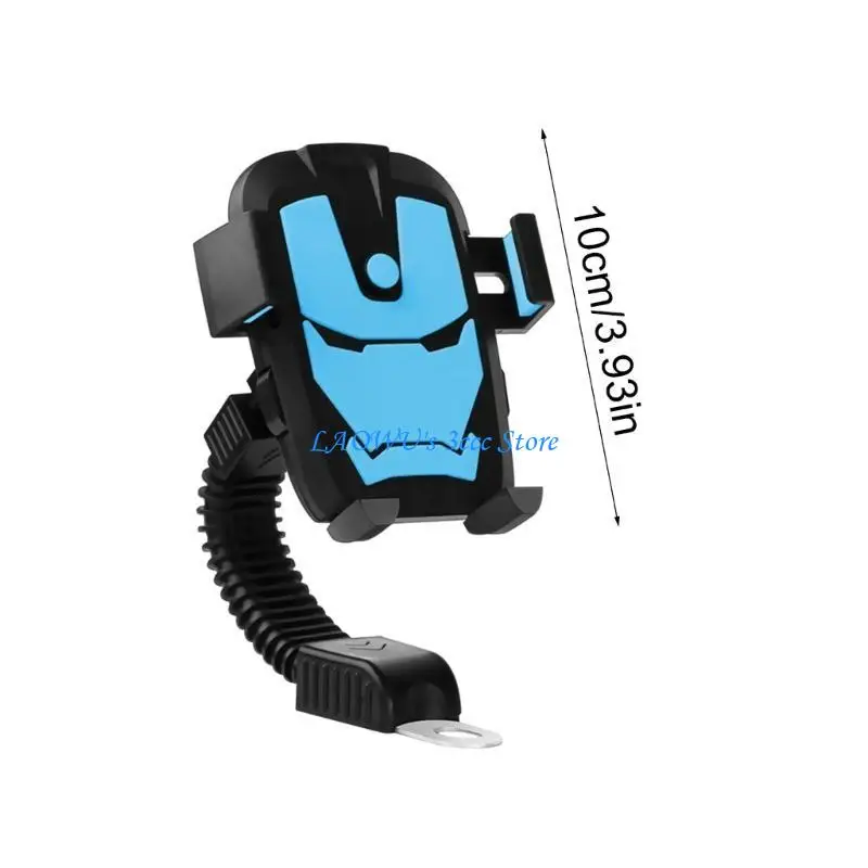 Y8AD Bicycles Telefoonhouder, Universals Bicycles Motorfiets Mobiele telefoonbevestiging, 360 Roteerbare verstelbare Bike