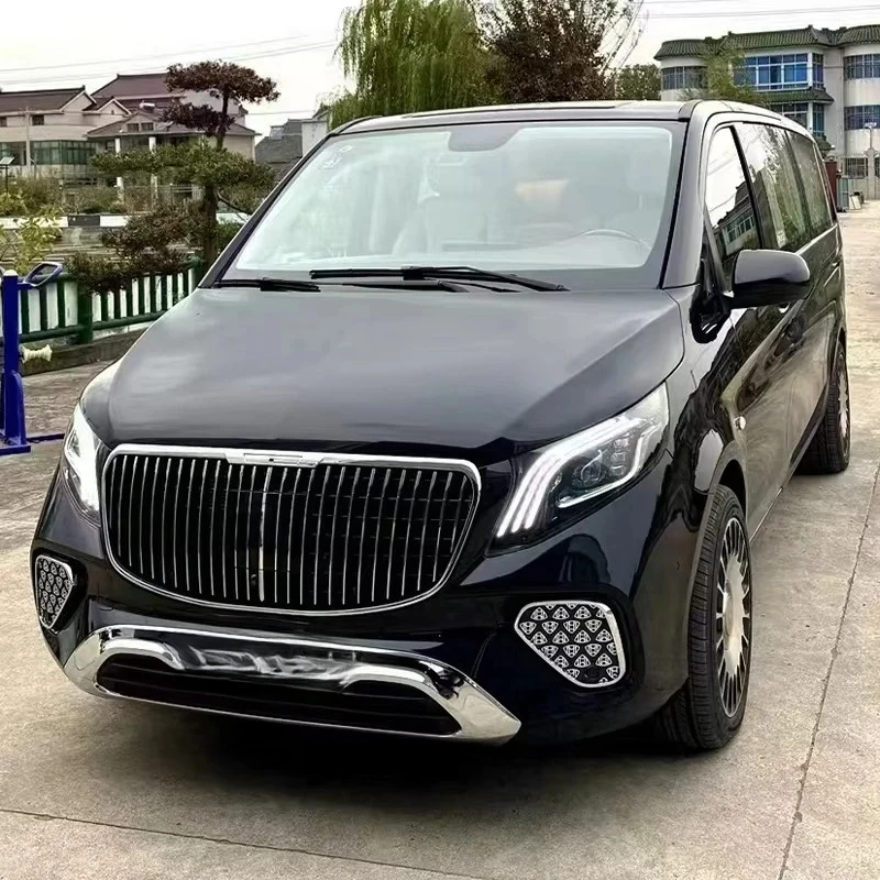2006-2015 Car Modification 2024 Model Front And Rear Bumper Cutting Version Body Kit Sui Viano Old To New