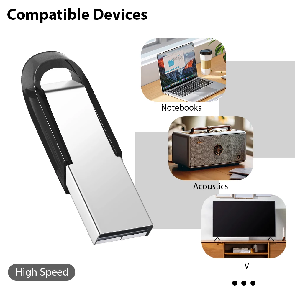 Shandian USB 2,0 de alta velocidad Pen Drive 128GB 64GB 32GB unidad Flash USB capacidad Real 16GB 8GB 4GB Pen Drive memoria USB con llave Flash