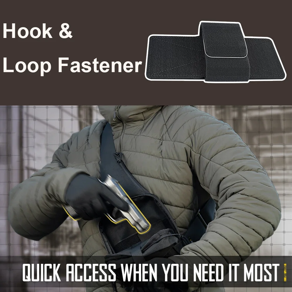 العالمي بندقية الحافظة أخفى حمل مسدس الحافظة رسم سريع مسدس الحقيبة غلوك الحافظة ل فاني حقيبة الظهر سترة حامل