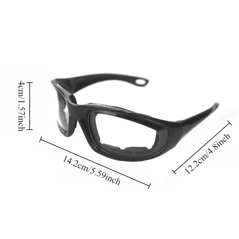 1PC Kitchen Safety Wear Goggles When Chopping Onions To Protect Your Eyes Sponge-Lined for Comfort Onion Goggles