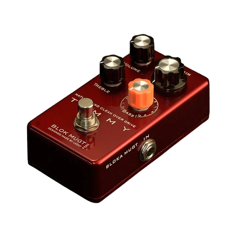 

Natural Clean Overdrive Effect Pedal Guitar, Bass Treble Volume Gain Control Drive Pedal