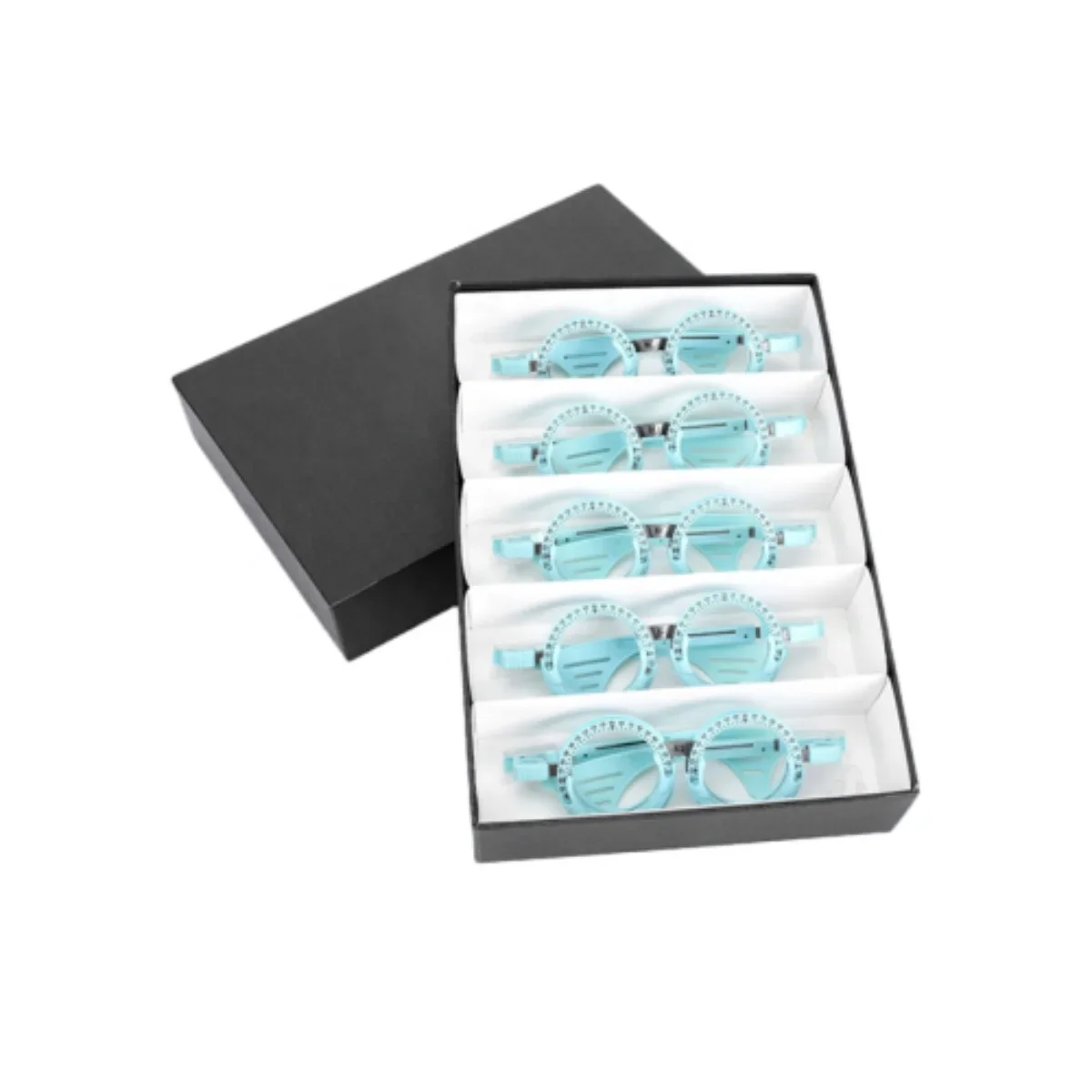 อุปกรณ์จักษุกรอบทดลองเลนส์แว่นตาออปติคอลปรับวัดทดลองกรอบ