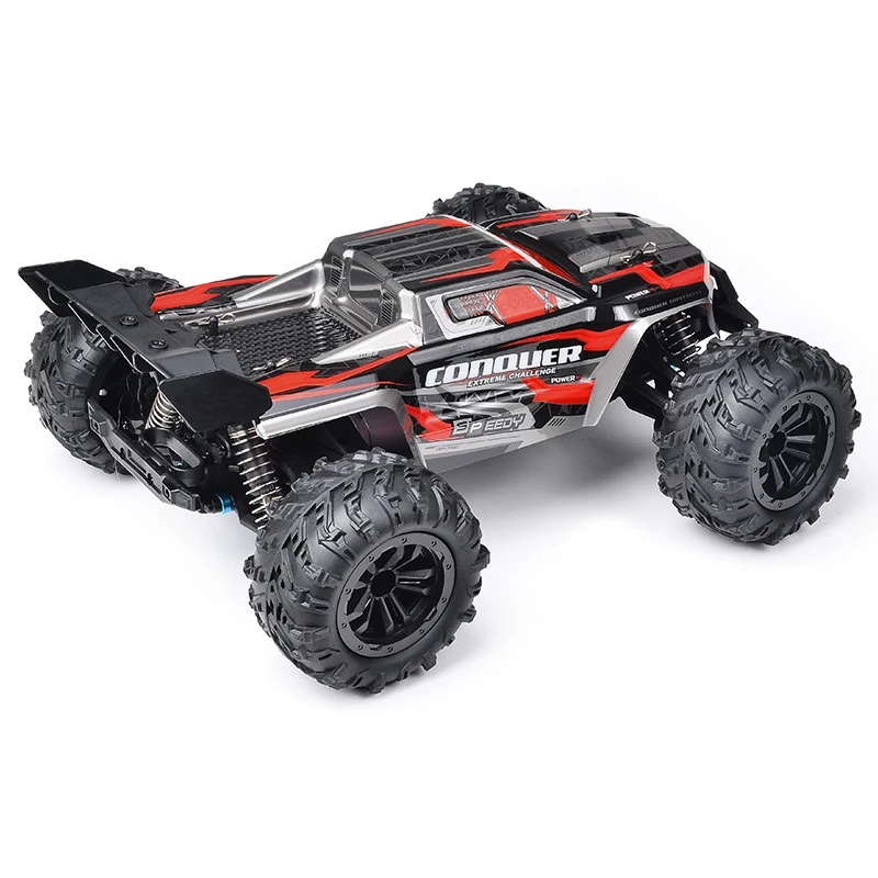 16102 RC Cars 2.4G 390 Moter High Speed Racing With LED 4WD Drift Remote Control Off-Road 4x4 Truck Toys For Adults And Kids