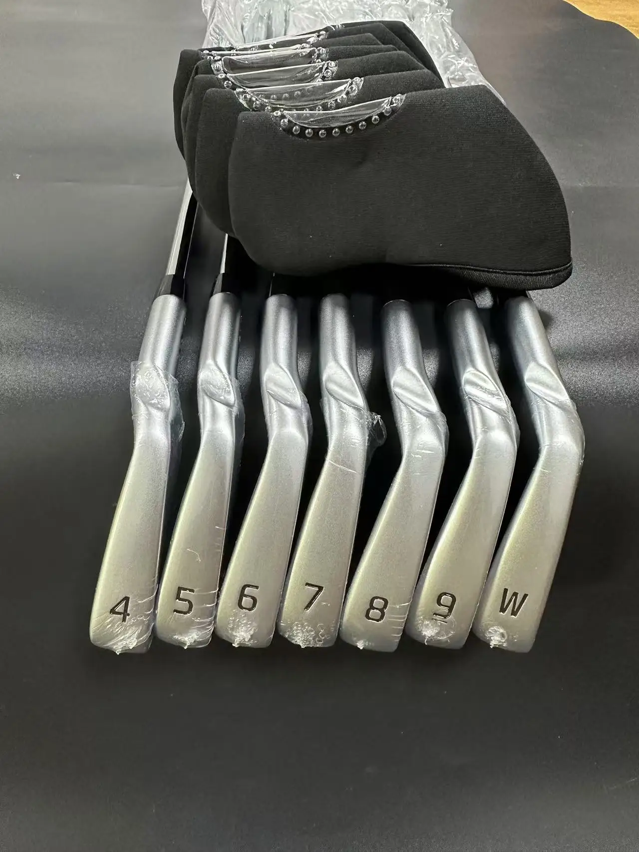 New High Quality Golf Clubs I59 Irons Set 456789W  Steel Graphite Shaft with Head Cover Golf Iron Silver Color Free Shipping