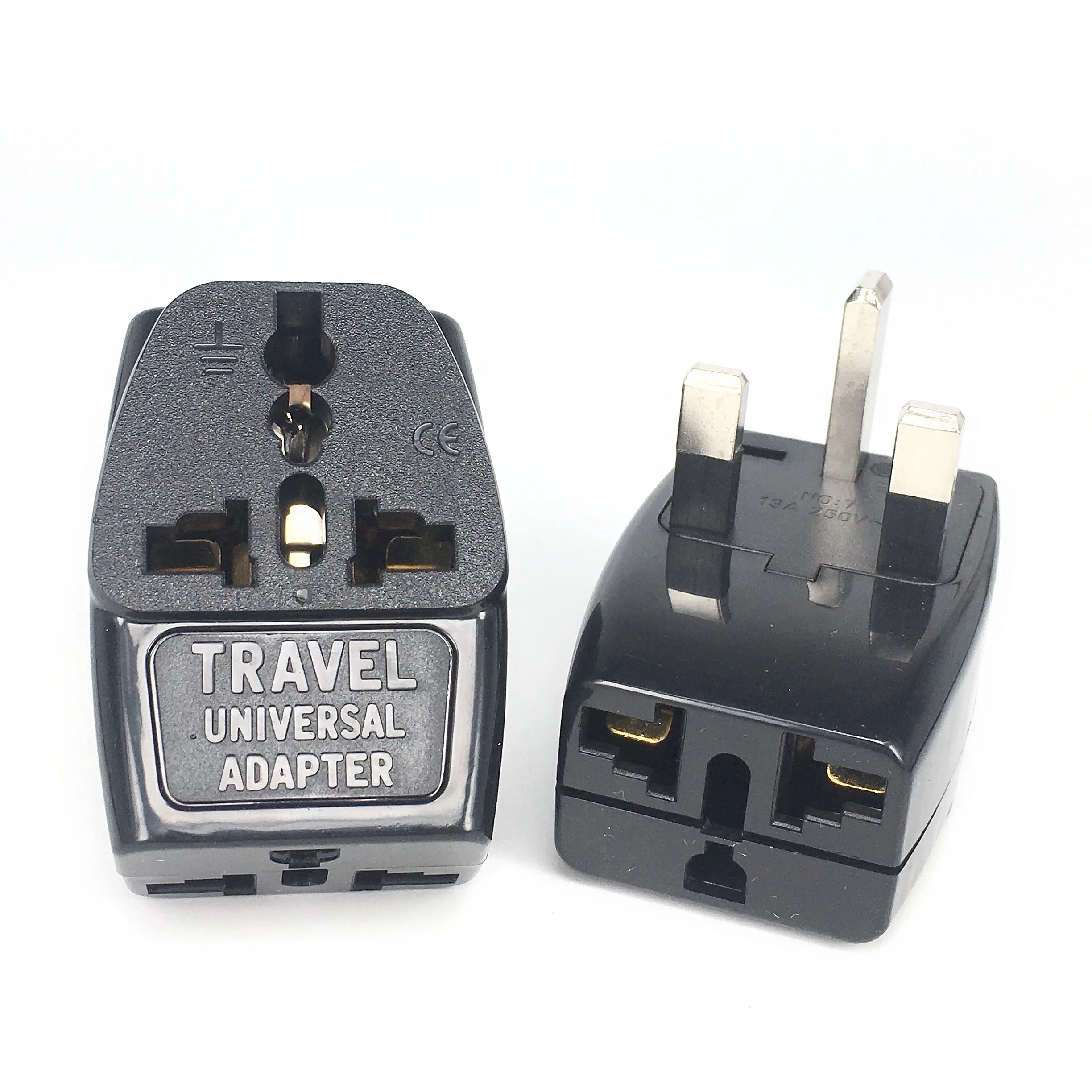 Universal AU US EU Ke UK Plug 3 In 1 Adaptor Charger Daya Travel Internasional Steker UK Tipe G Hong Kong Singapura Malaysia,1 B