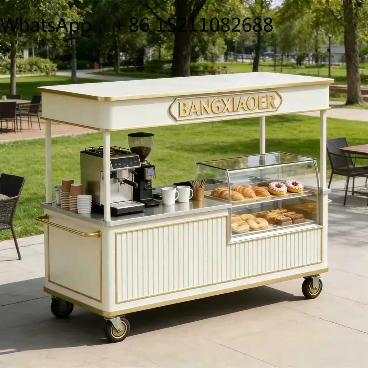 LLY Internet celebrity float stall outdoor market stall car commercial street promotion moving trolley
