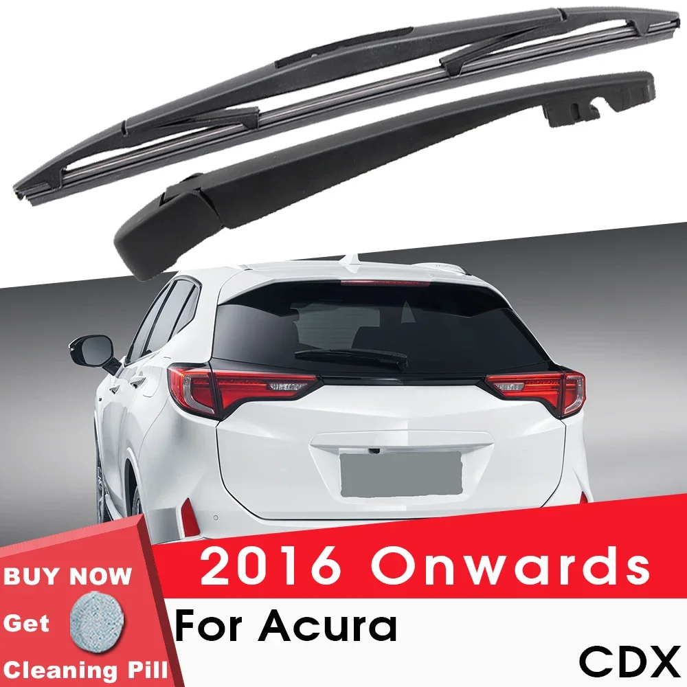 BEMOST Car Rear Windshield Wiper Arm Blades Brushes For Acura CDX 2016 Onwards Back Windscreen Auto Styling Accessories