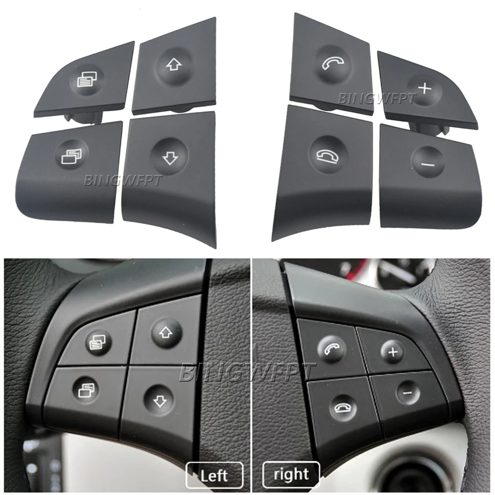 

Car Steering Wheel Audio Control Button Switch Cover For Mercedes Benz W164 GL ML Class 2006-2009