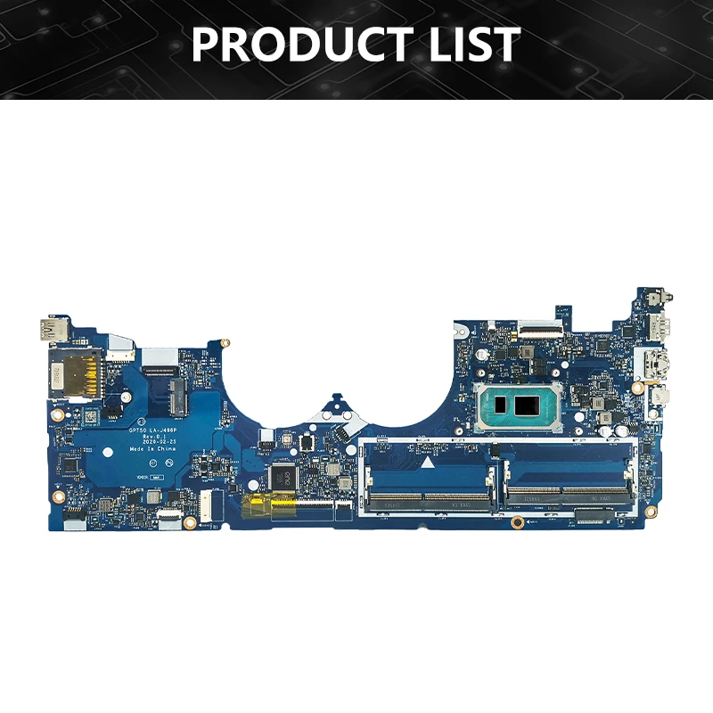 Laptop Mainboard For HP ENVY 15-ED 15T-ED LA-J496P M20703-501 M20700-601 M20704-601 Motherboard i5-1135G7 i7-1165G7 CPU