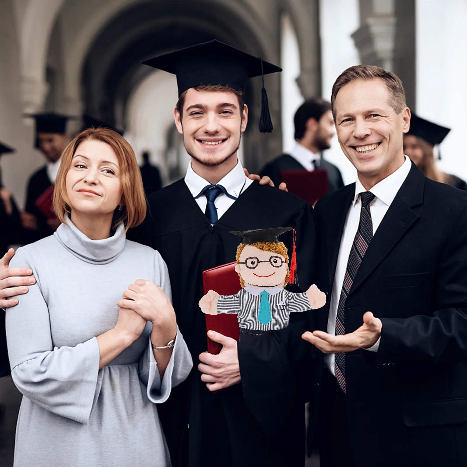 

Прекрасная выпускная шапочка для детей, аксессуар для костюма, защитная, удобная на ощупь, уникальная выпускная шапочка для творческих игр.