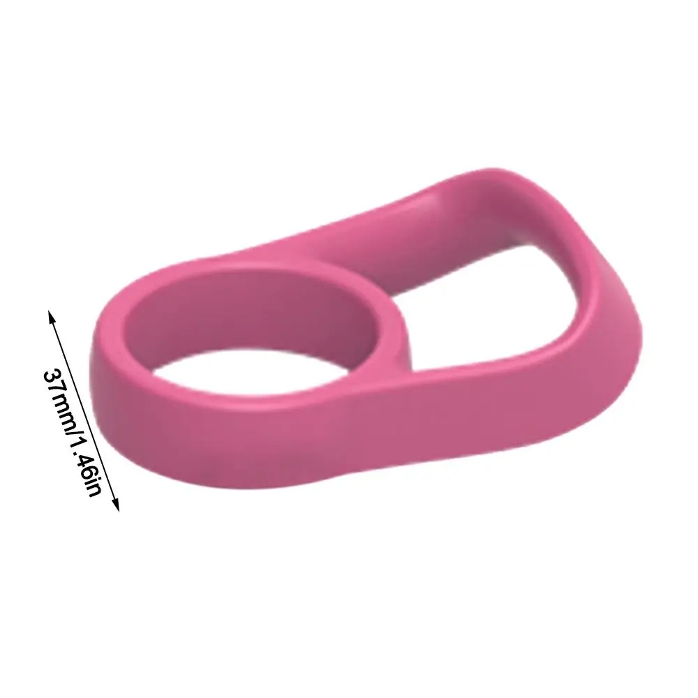 Strap Handle Garrafa De Água De Silicone Durável, Chaleira A Vácuo, Suporte De Esportes, Fivela De Suspensão, Camping, 37mm