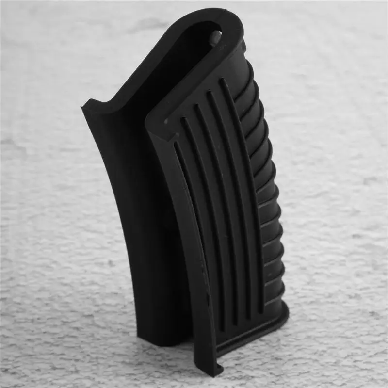 ABQX Thickened Silicone Pan Handle Cover Insulation Cover Pan Ear Clip Cast Iron Pan Frying Pan Wok Handle Holder,Black,2PCS
