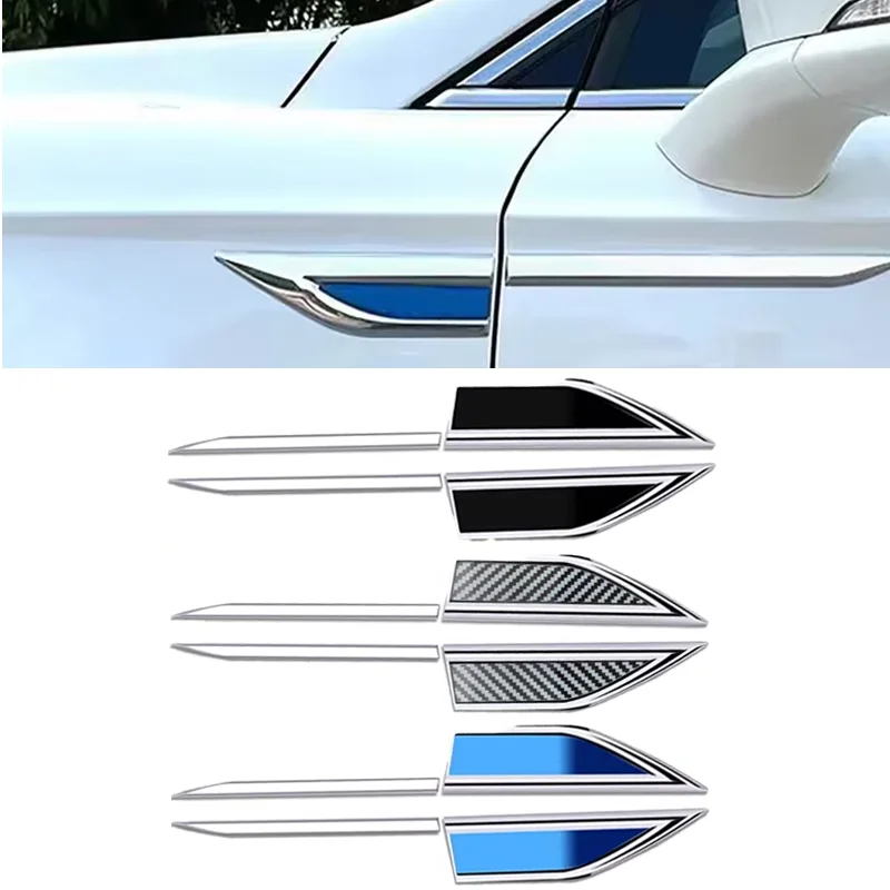 2pcs Car Accessory Car Stickers Car Accessories for Renault Megane Clio 4 Captur Talisman Laguna 3 Trafic Scenic Kangoo Dacia