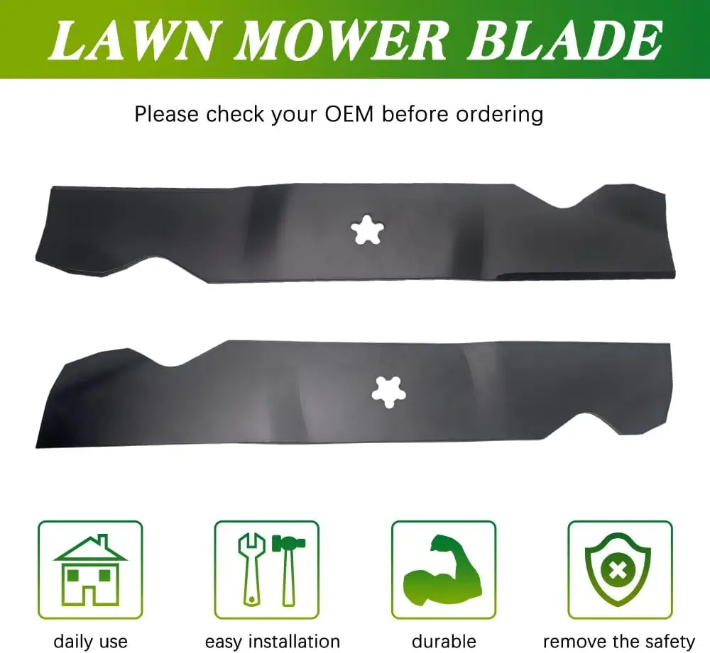 3 قطعة شفرات جزازة Z254 بوصة متوافقة مع Hus qvarna MZ54 RZ5424 LGT2654 187256 532187256 53218725 لجزازة العشب على سطح السفينة 54 بوصة