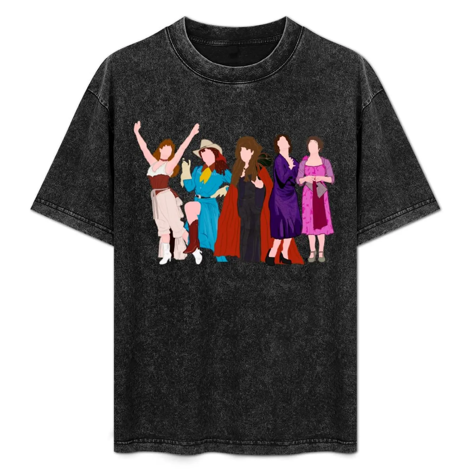 

Bernadette Peters Roles T-Shirt Large Size Breathable Tee