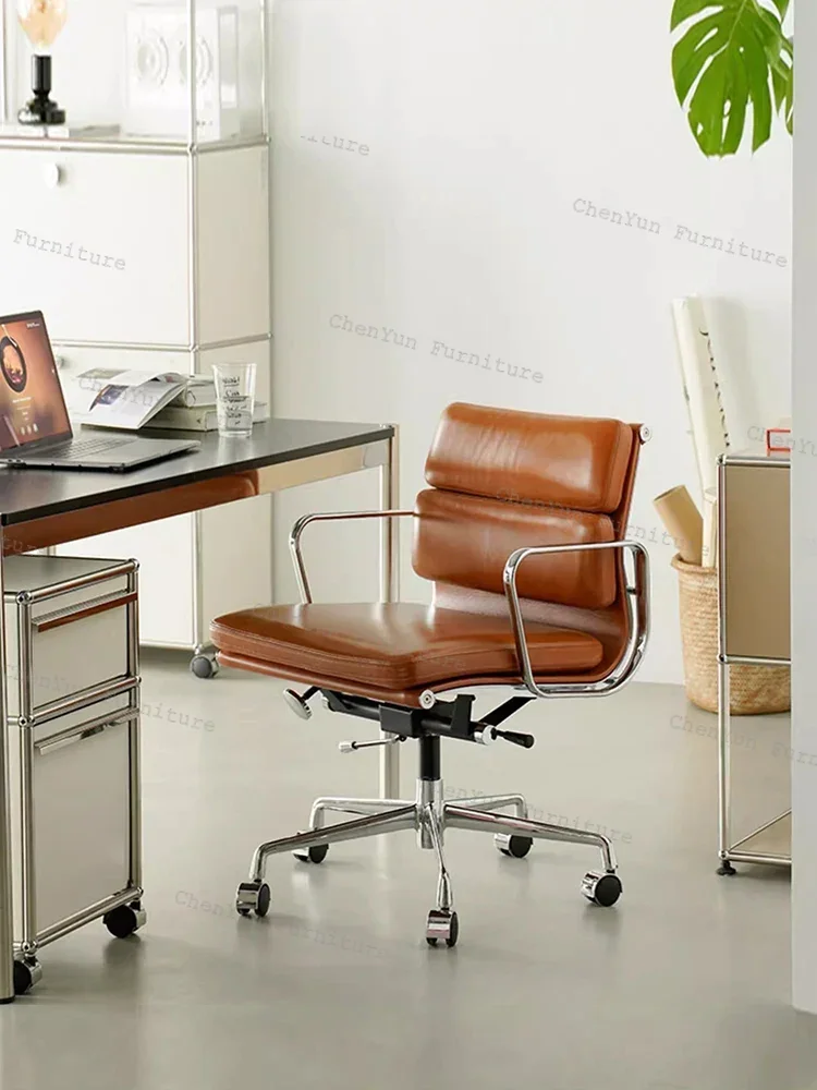 Silla De oficina ergonómica para ordenador móvil, sillón reclinable para el hogar, sala De estar y juegos, mueble De oficina para estudiantes