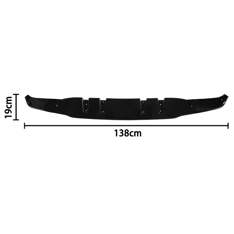 Car Rear Bumper Air Splitter Diffuser Body Spoiler Bottom Plate For Mercedes Benz W177 AMG Hatchback Sedan A35 A45 2019-2024