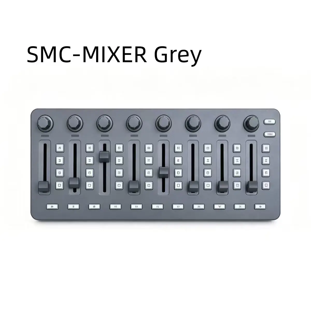 M-VAVE SMC-MIXER Wireless MIDI Controller, 43 Backlit Buttons 8 Faders 8 Knobs Rechargeable Portable Bluetooth DAW Controller view 6