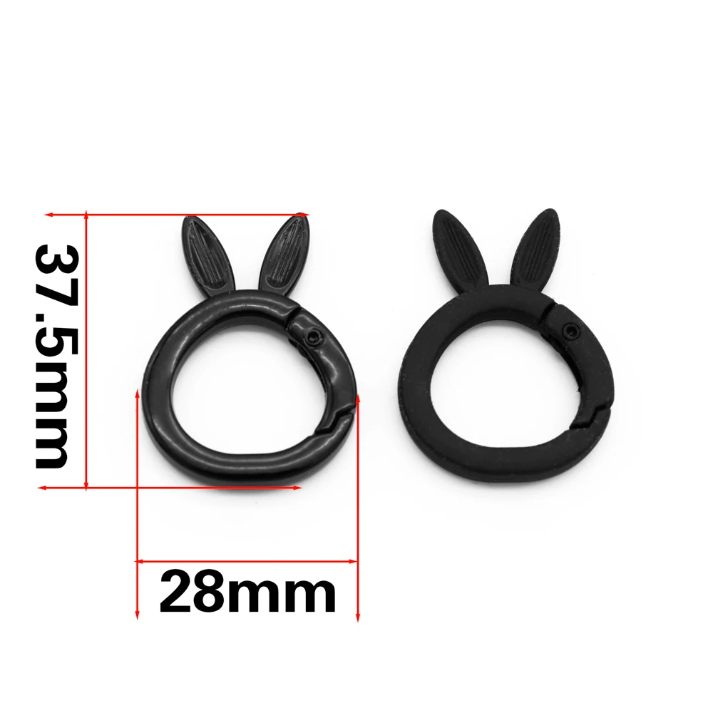 5pcs Cute Lobster Clasp Key Ring Trigger Clips Buckles Spring Buckle Snap Hook Hooks Split For Diy Keychain Accessories