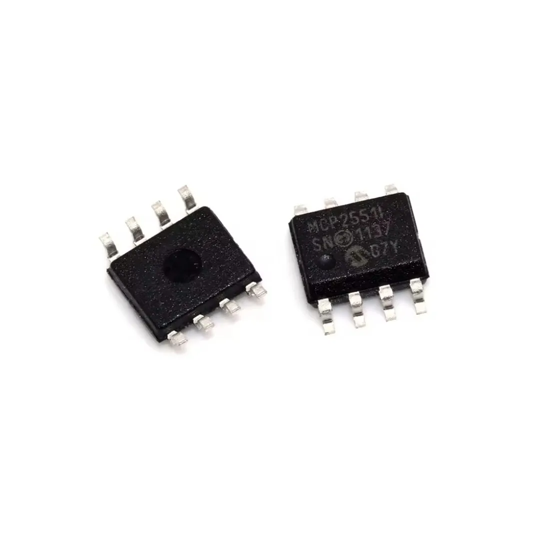 

MCP2551 MCP2551-I/SN 10 шт./лот SOIC8 Новый и оригинальный интерфейс CAN IC Hi Spd CAN Интерфейс IC BOM