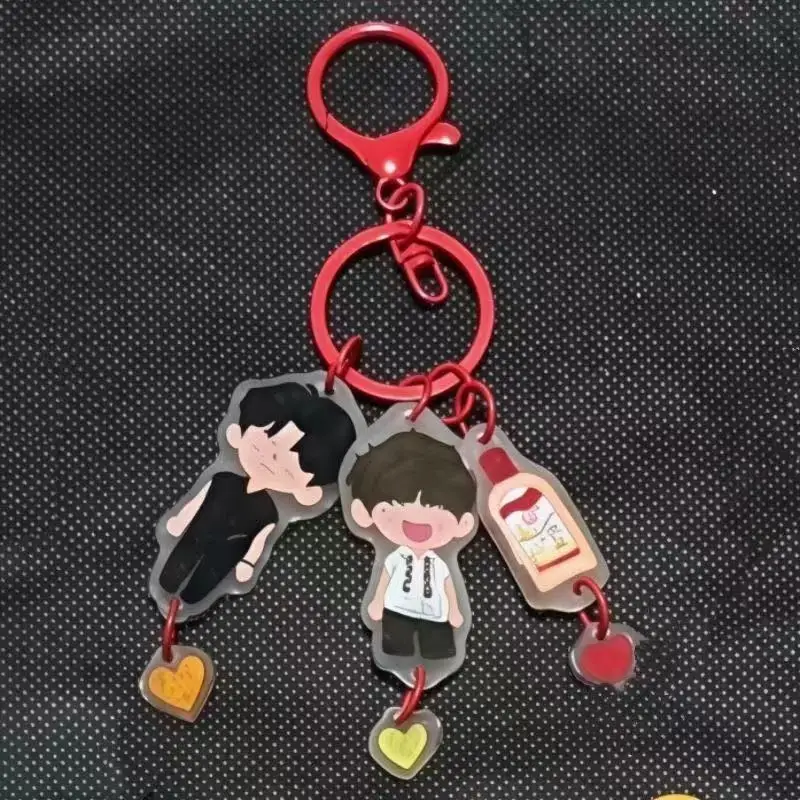 Revenged Love Chi Cheng Wu SuoWei Anime Merch Cartoon Leuke Acryl Sleutelhanger Paar Hoge Waarde Rugzak Hanger Prachtig Cadeau