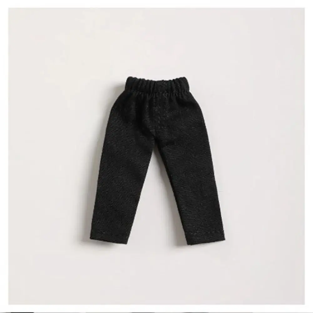 Moda bonecas calças compridas 6 cores casual usa calças finas leggings crianças brinquedos diy handmake para 1/11 ob11 bonecas para 1/12 bonecas bjd