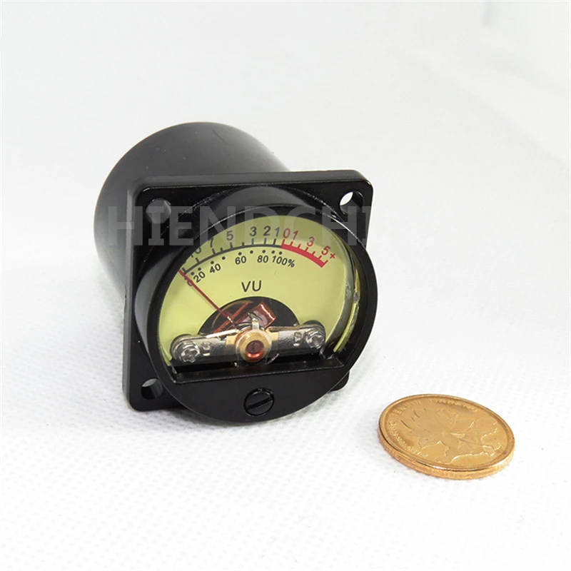 ZV-02 Bile เครื่อง VU Meter ระดับหัว LED Backlight เครื่องขยายเสียงขนาดหัวติดตั้งไดรฟ์เครื่องขยายเสียง