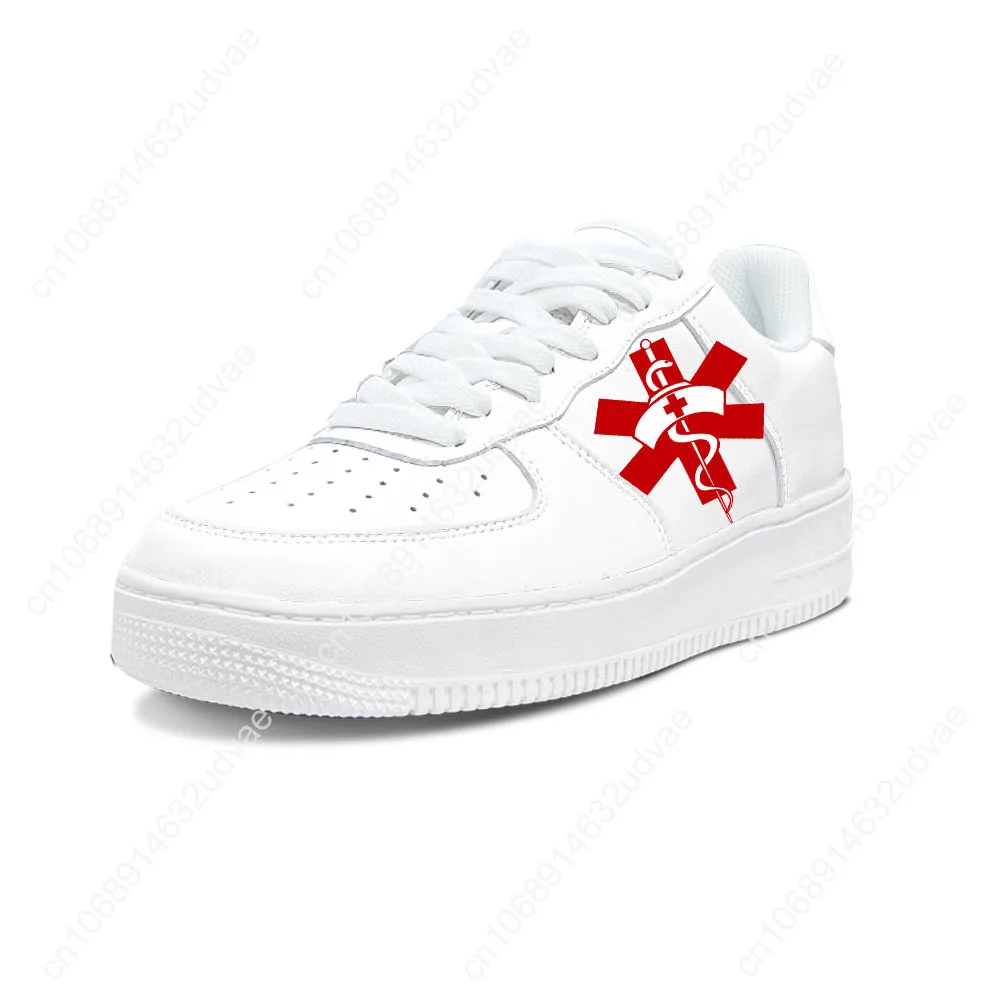

Nurse Heart Casual Shoes Platform Shoe Sneakers Mens Womens Teenager Flats Custom Made Sneaker 3D Graffiti Kateboarding Footwear